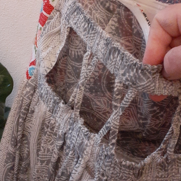 Size L rip curl strapless sundress - Picture 6 of 9